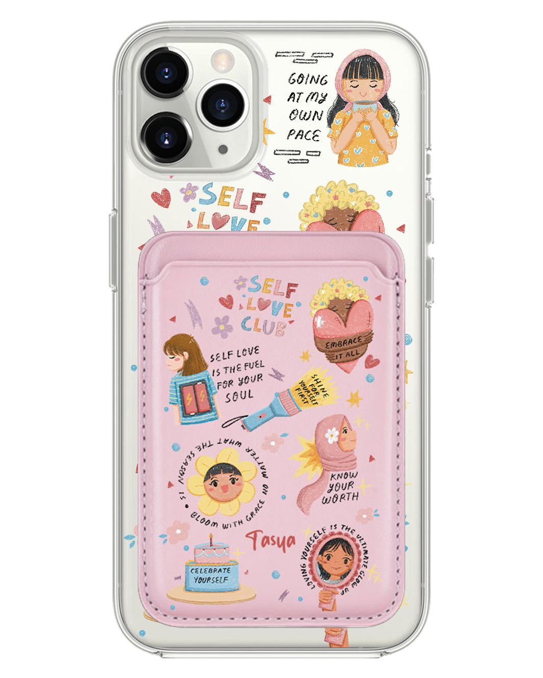 เคส iPhone แบบแม่เหล็ก - Self Love Club