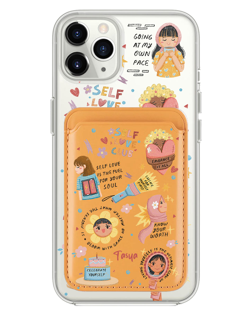 เคส iPhone แบบแม่เหล็ก - Self Love Club