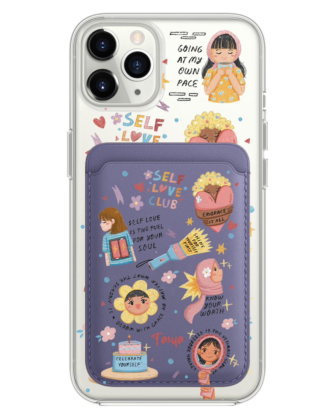 เคส iPhone แบบแม่เหล็ก - Self Love Club