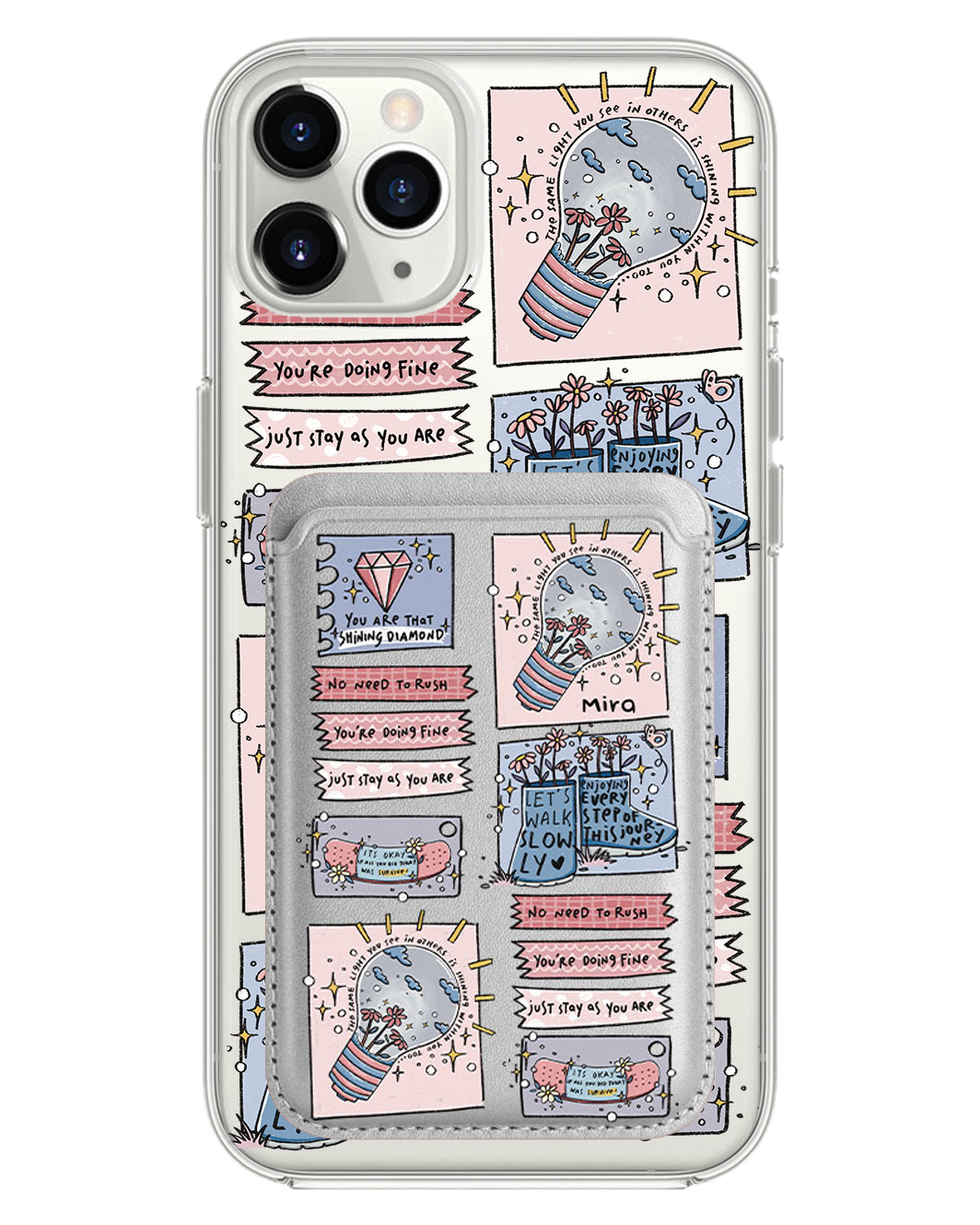 iPhone Magnetic Wallet Case - Shine