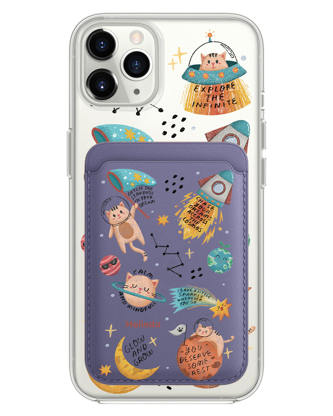 เคส iPhone แบบแม่เหล็ก - ยานอวกาศ