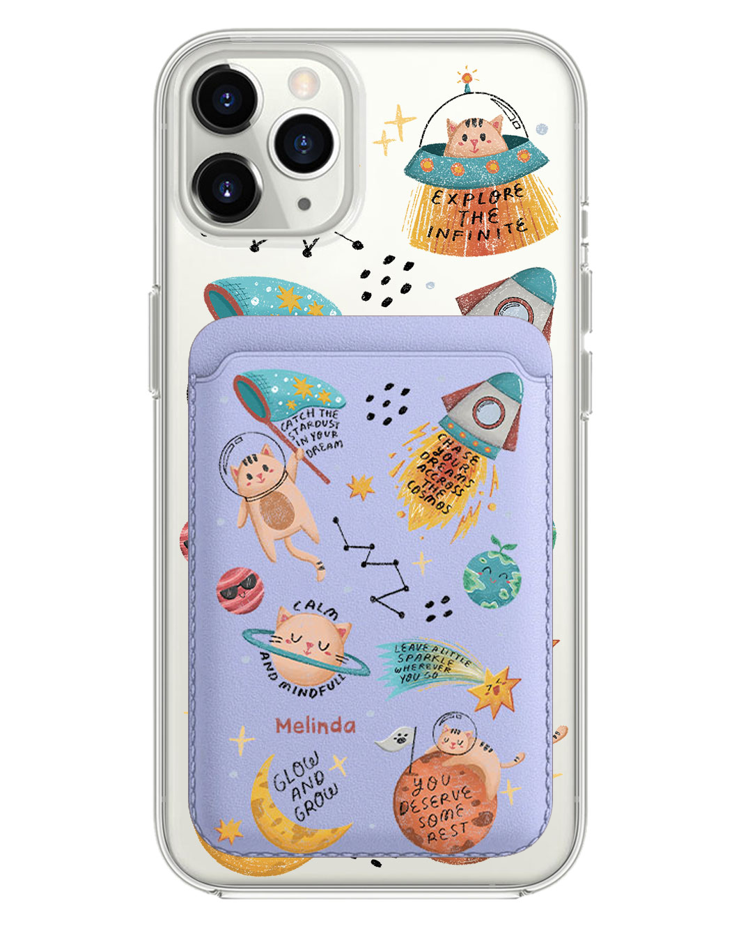 เคส iPhone แบบแม่เหล็ก - ยานอวกาศ