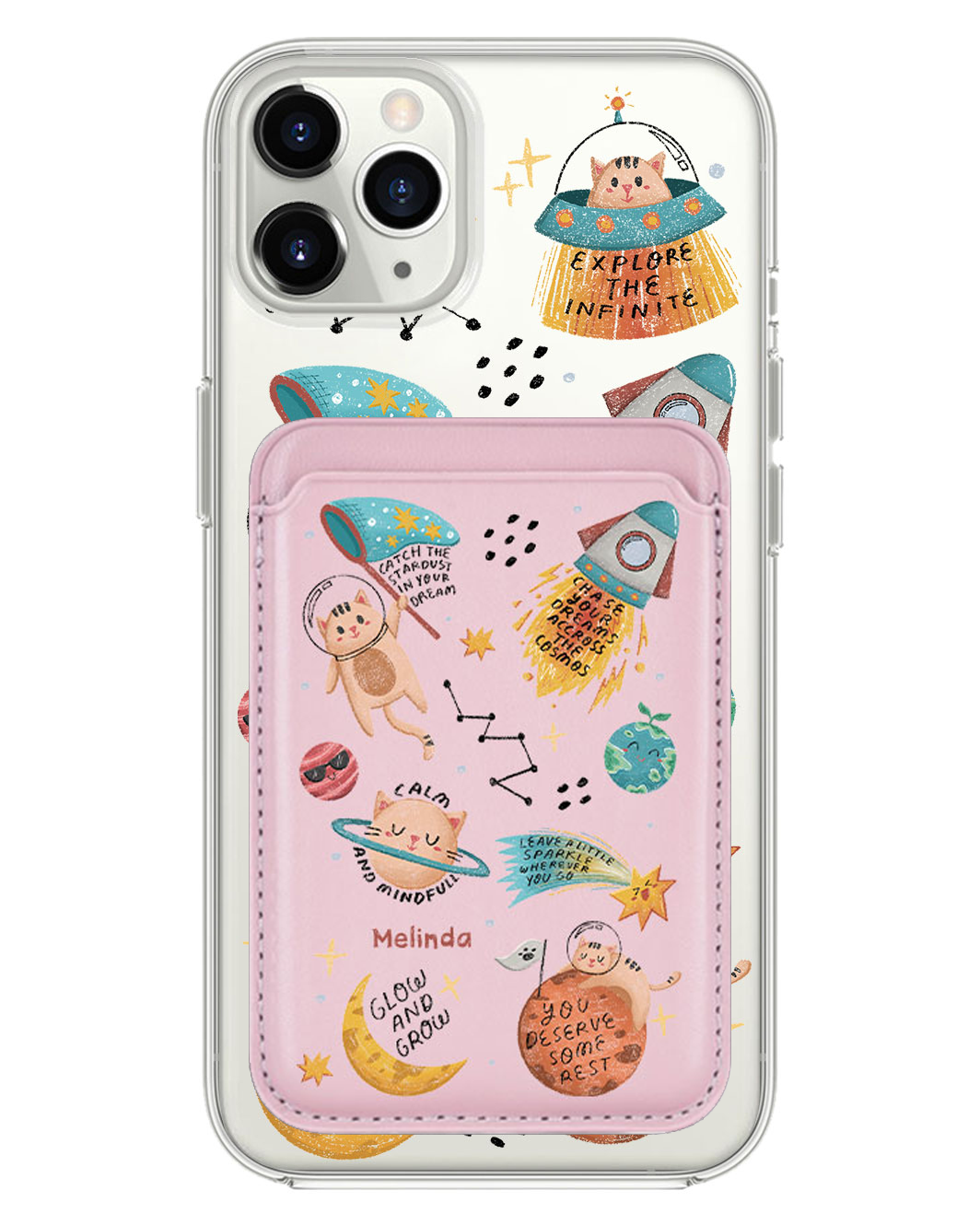เคส iPhone แบบแม่เหล็ก - ยานอวกาศ