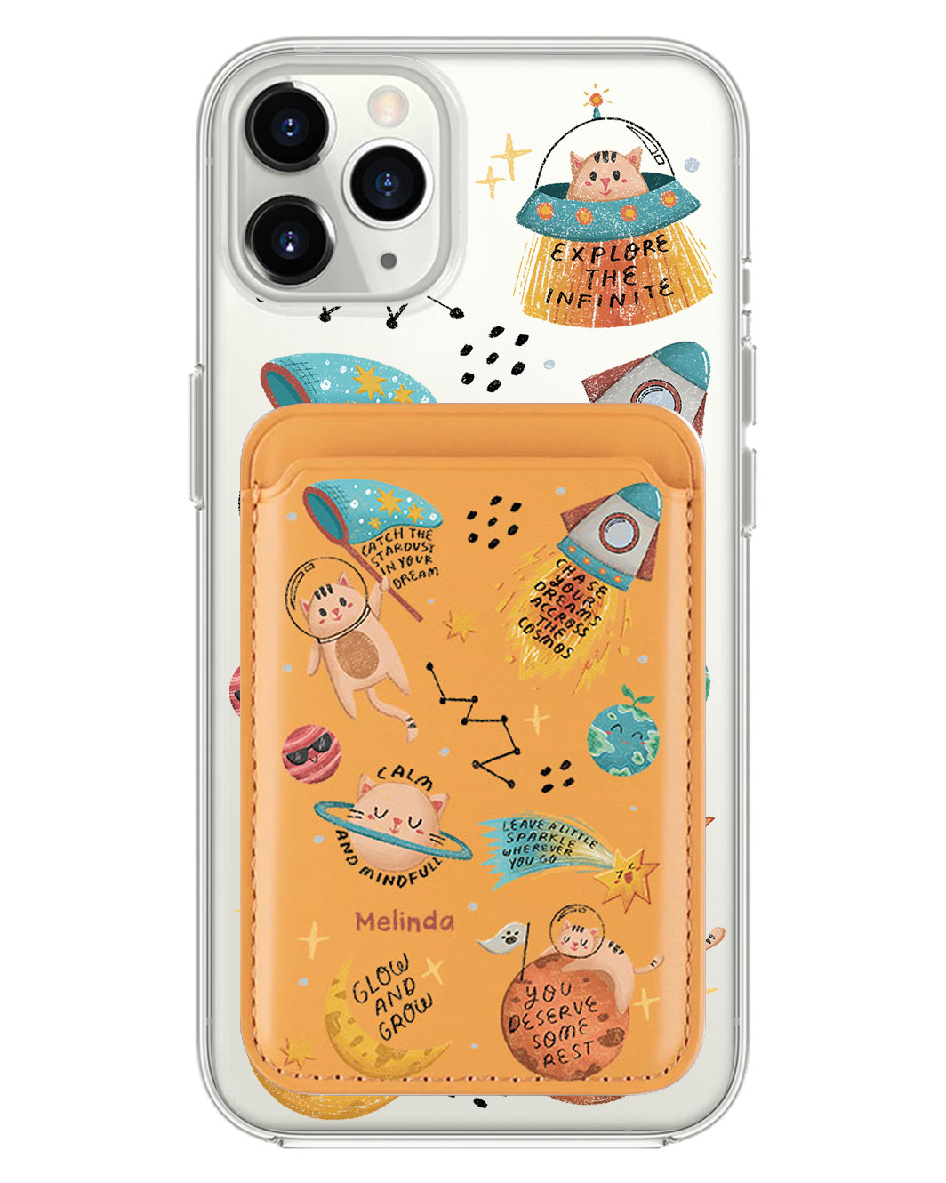 เคส iPhone แบบแม่เหล็ก - ยานอวกาศ