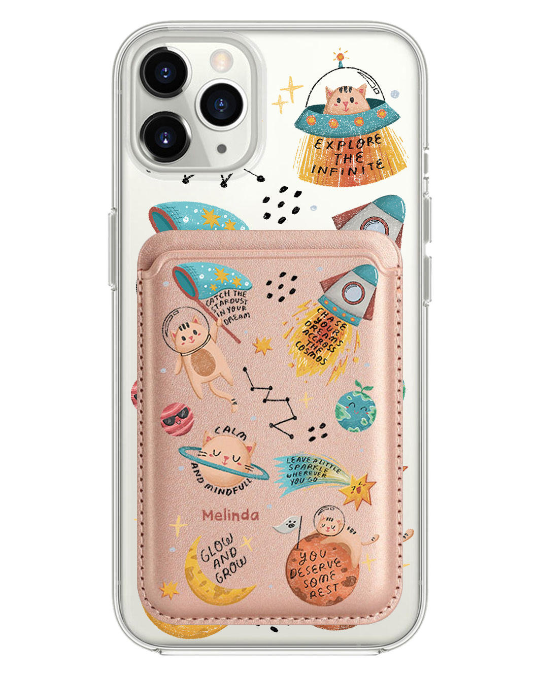 เคส iPhone แบบแม่เหล็ก - ยานอวกาศ