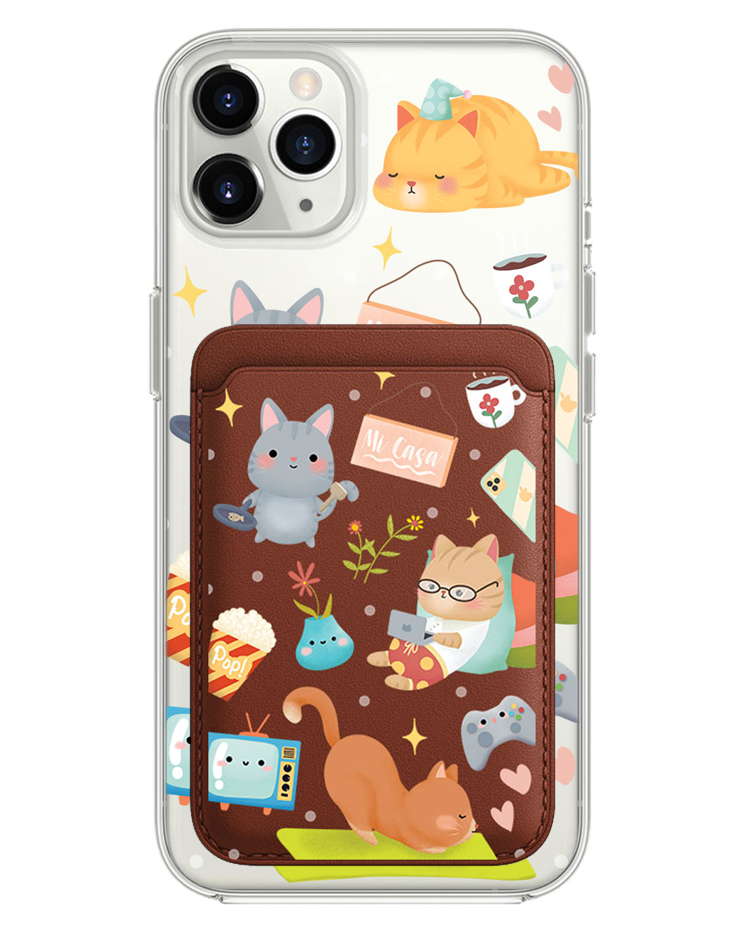 เคส iPhone แบบแม่เหล็ก - Stay Home
