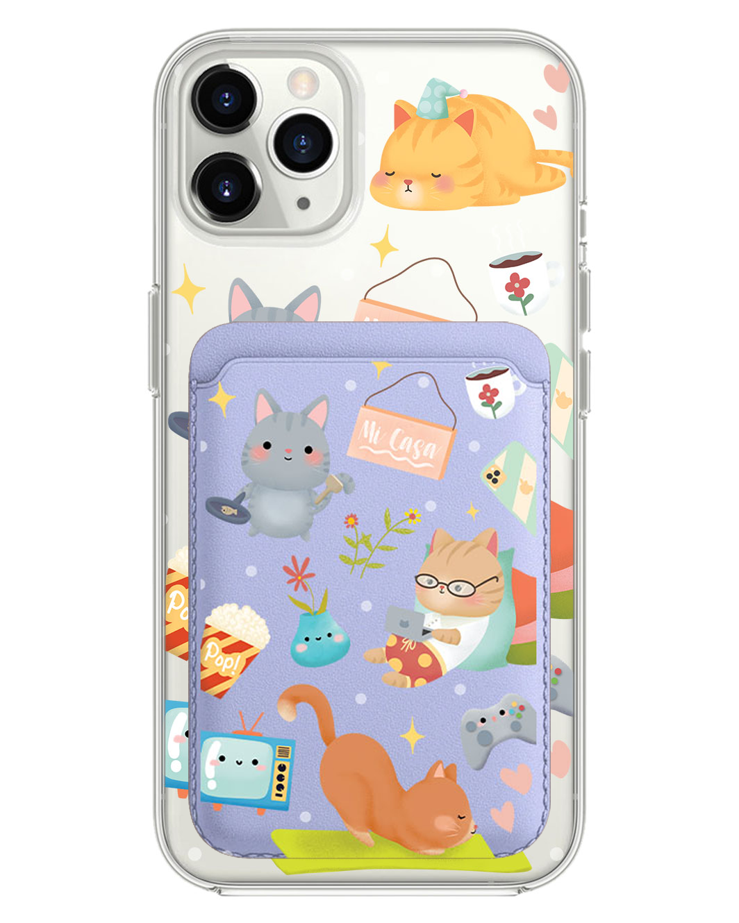 เคส iPhone แบบแม่เหล็ก - Stay Home