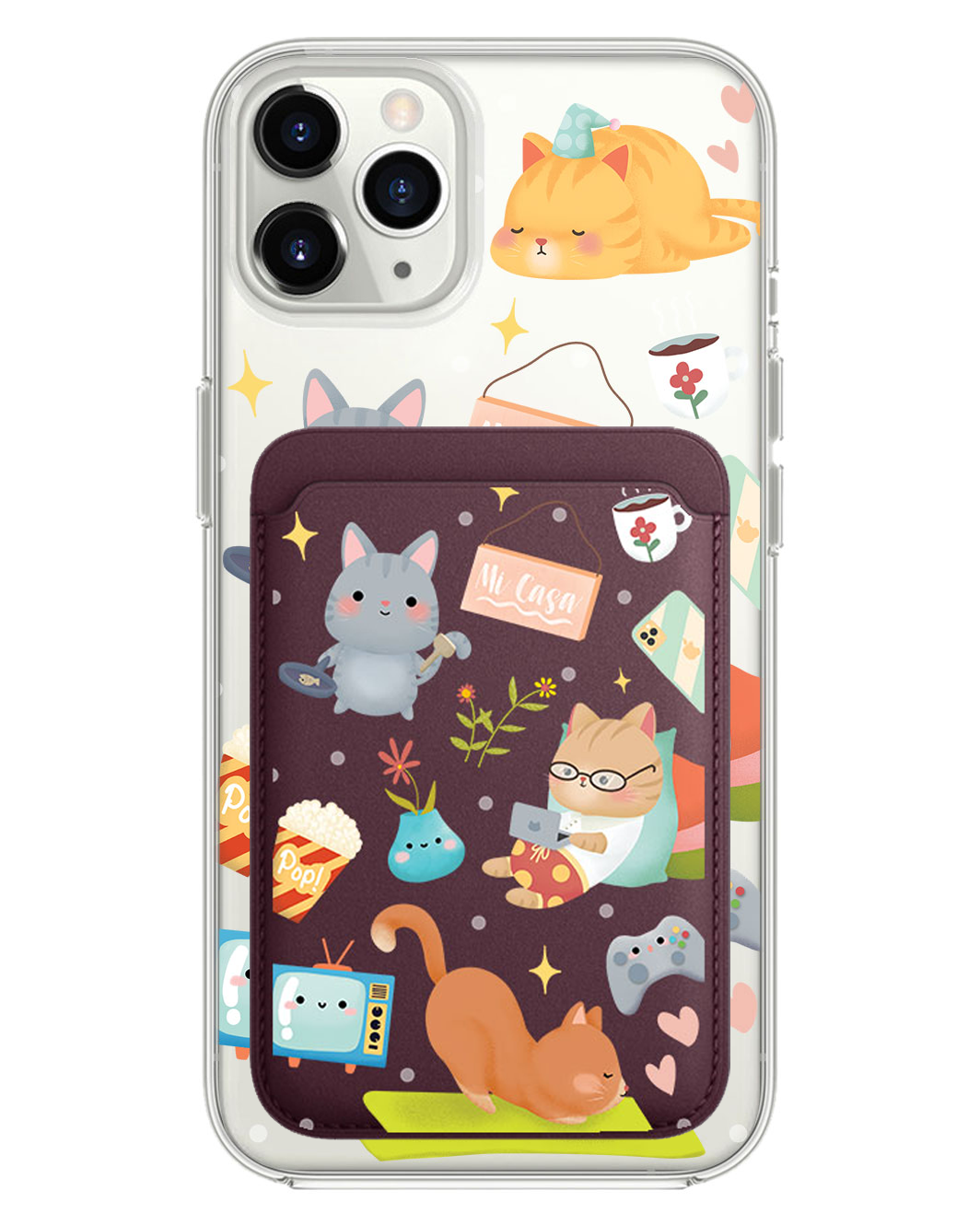 เคส iPhone แบบแม่เหล็ก - Stay Home