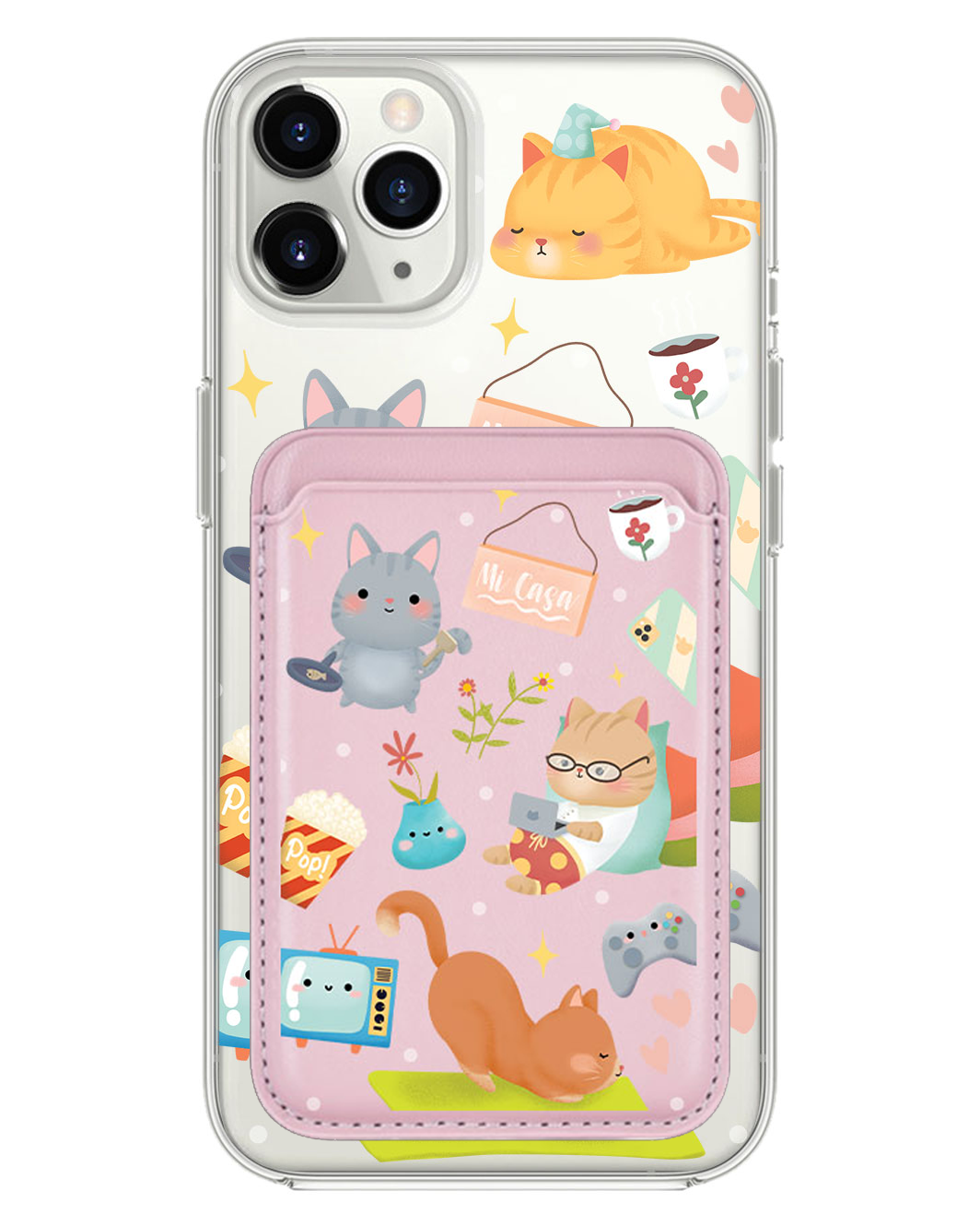 เคส iPhone แบบแม่เหล็ก - Stay Home