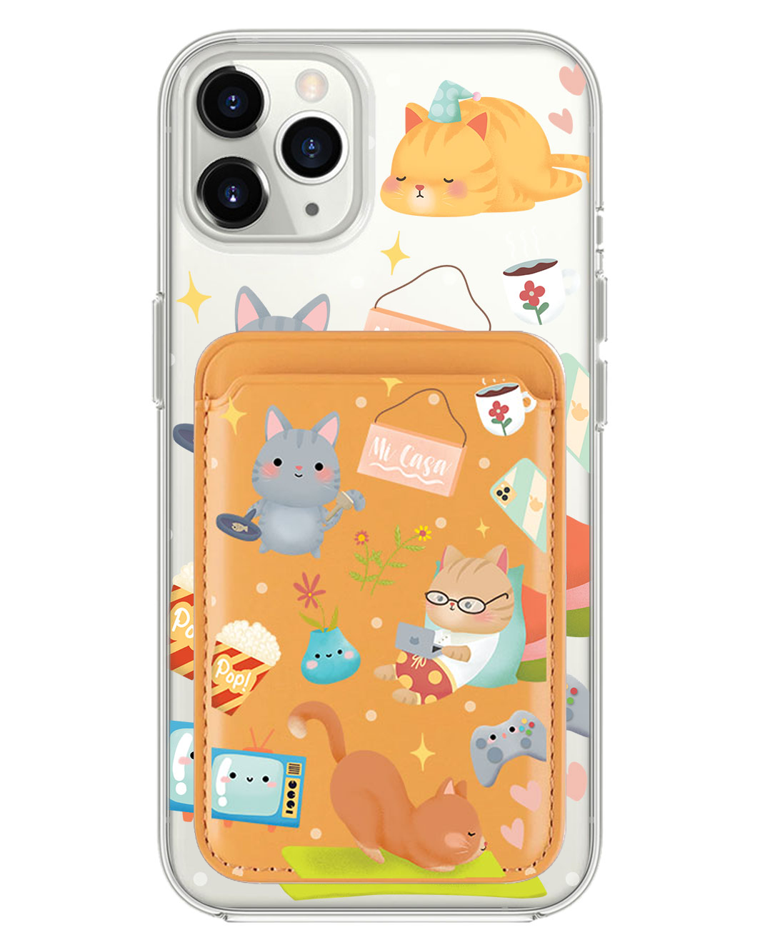 เคส iPhone แบบแม่เหล็ก - Stay Home