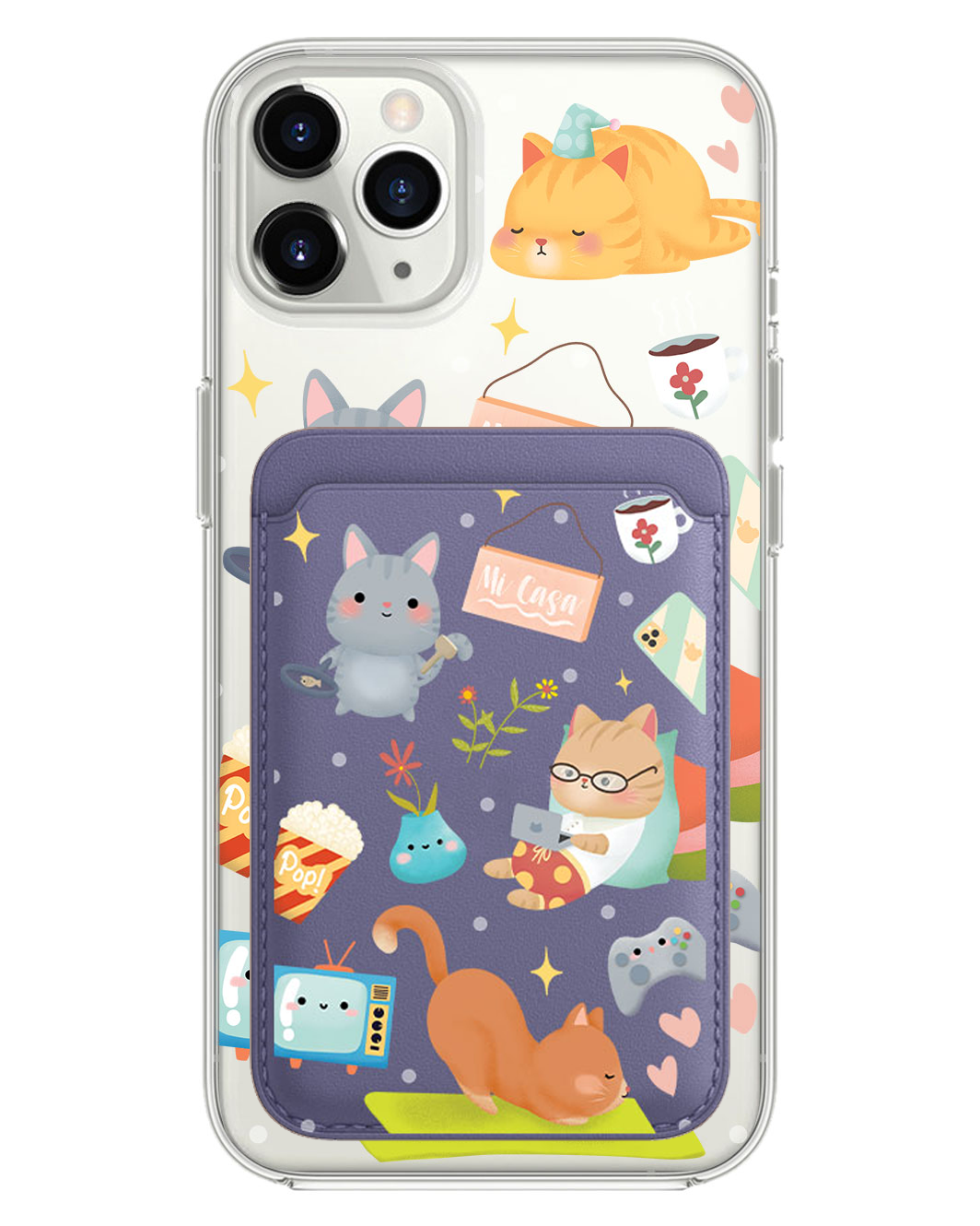 เคส iPhone แบบแม่เหล็ก - Stay Home