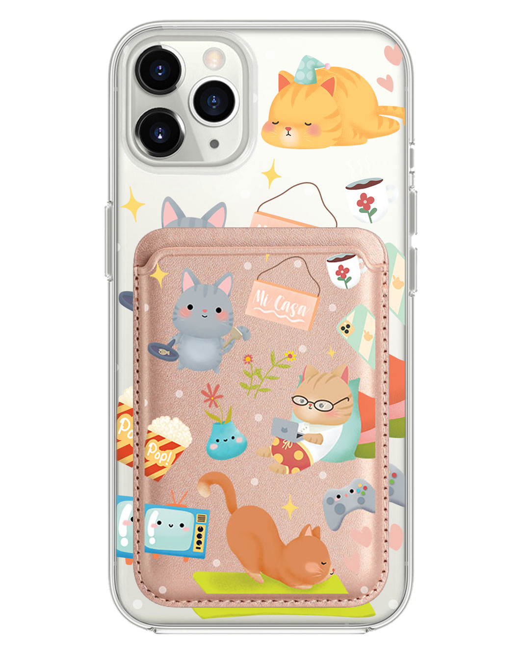 เคส iPhone แบบแม่เหล็ก - Stay Home