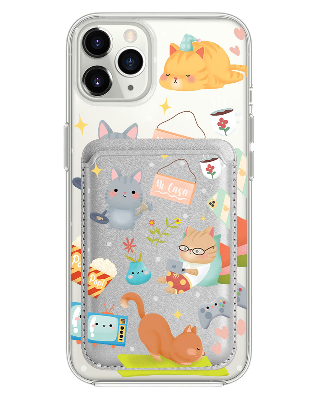 เคส iPhone แบบแม่เหล็ก - Stay Home