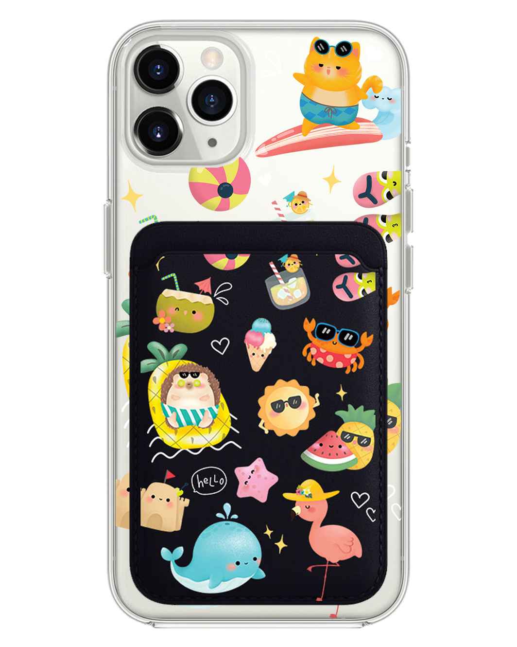 เคส iPhone แบบกระเป๋าสตางค์แม่เหล็ก - ฤดูร้อน