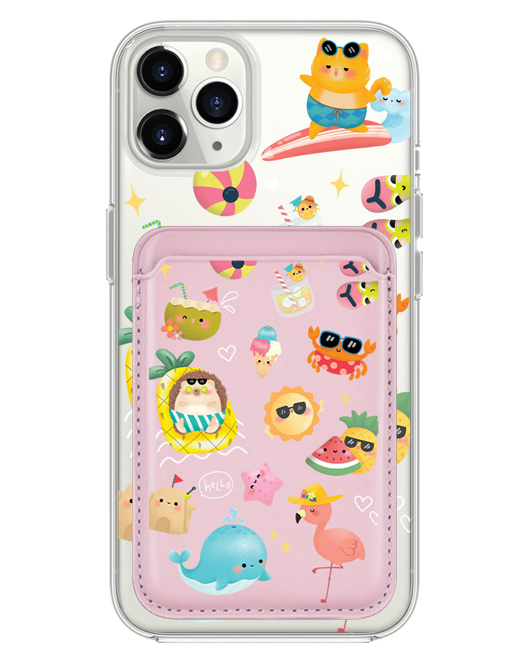 เคส iPhone แบบกระเป๋าสตางค์แม่เหล็ก - ฤดูร้อน