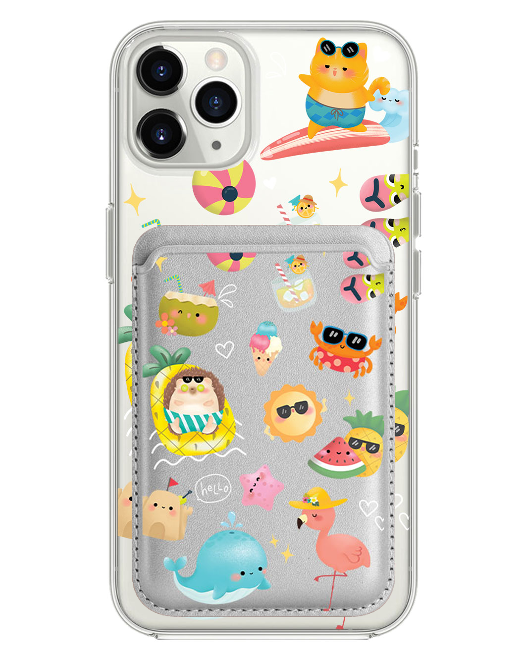 เคส iPhone แบบกระเป๋าสตางค์แม่เหล็ก - ฤดูร้อน