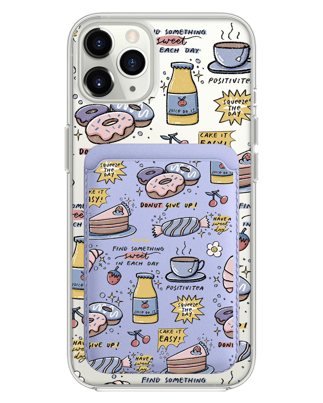 เคส iPhone แบบแม่เหล็ก - ขนมหวาน
