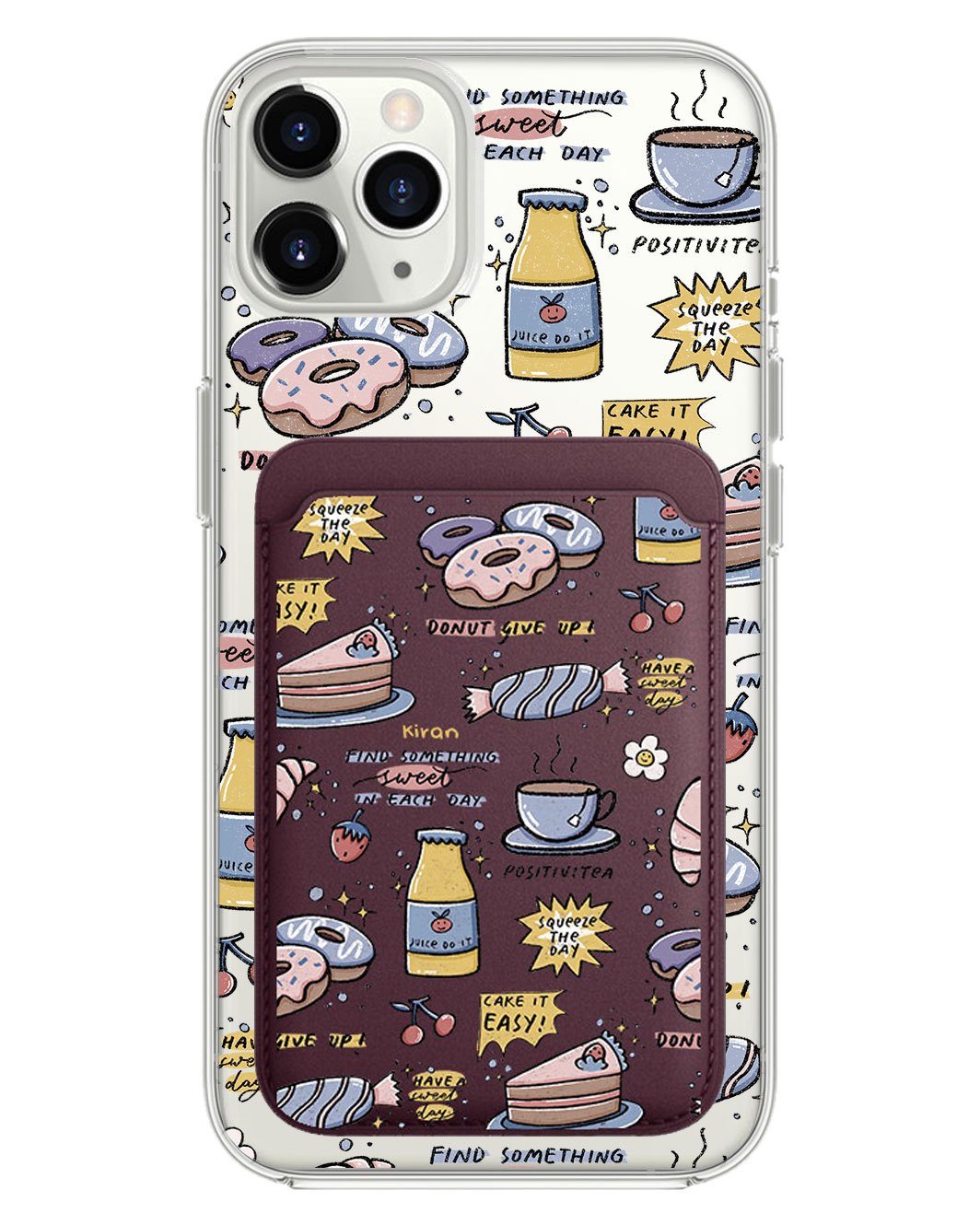 เคส iPhone แบบแม่เหล็ก - ขนมหวาน