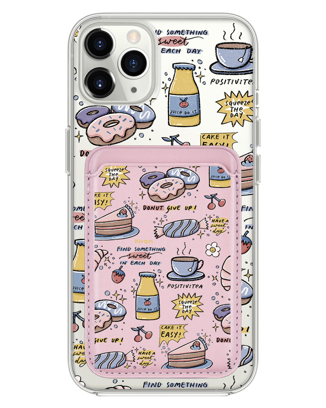 เคส iPhone แบบแม่เหล็ก - ขนมหวาน
