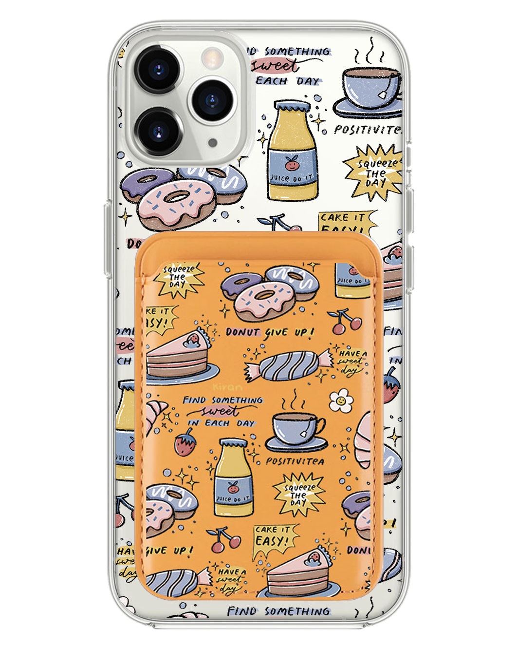 เคส iPhone แบบแม่เหล็ก - ขนมหวาน