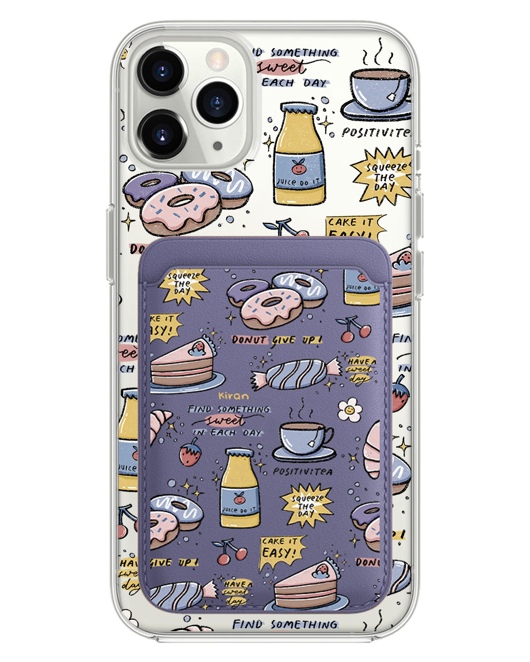 เคส iPhone แบบแม่เหล็ก - ขนมหวาน