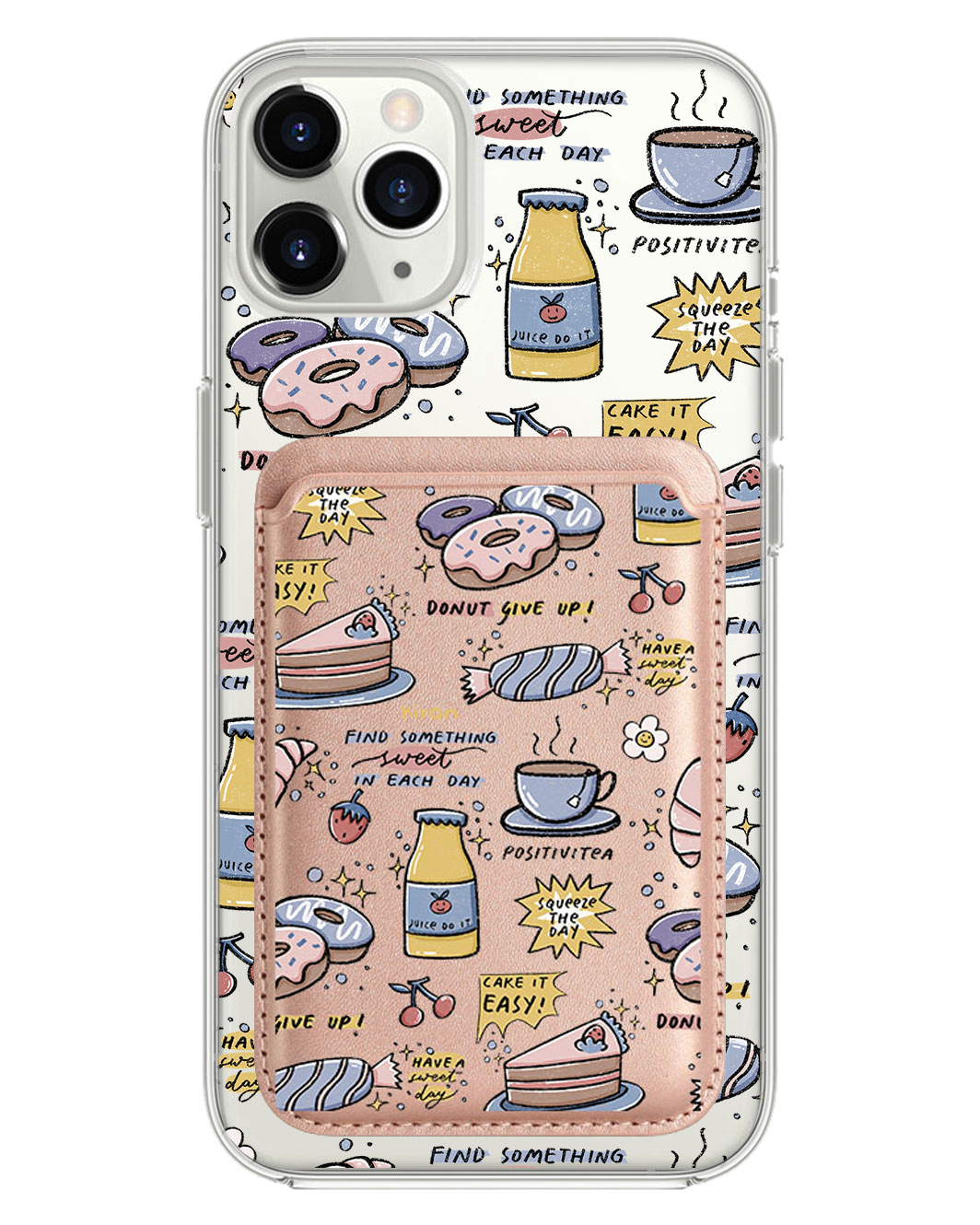 เคส iPhone แบบแม่เหล็ก - ขนมหวาน