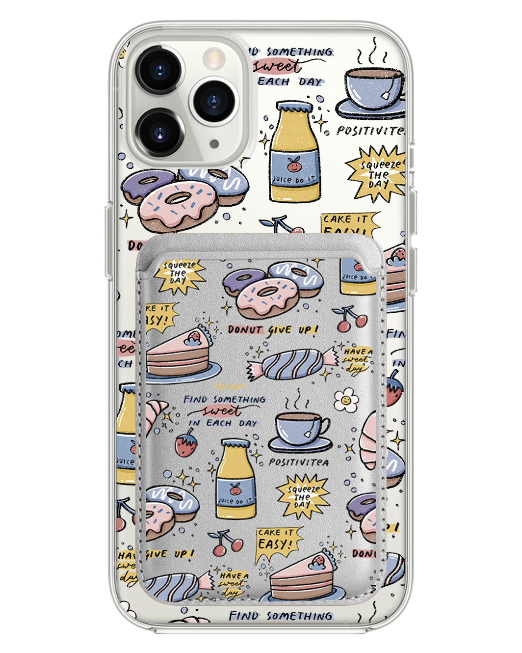 เคส iPhone แบบแม่เหล็ก - ขนมหวาน