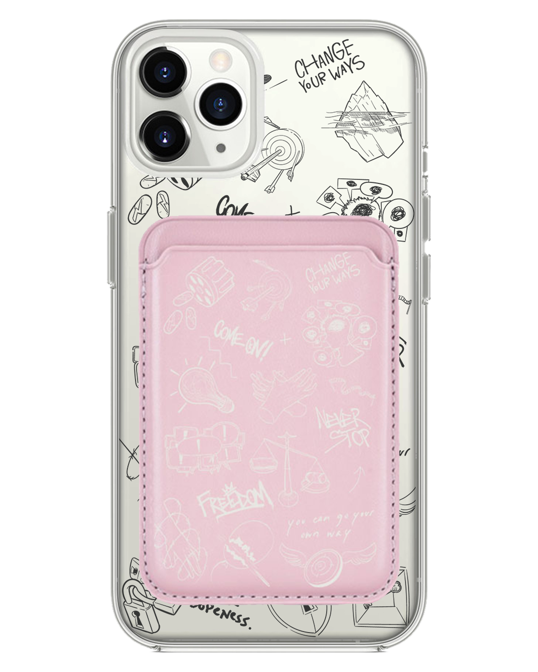 iPhone Magnetic Wallet Case - Freedom