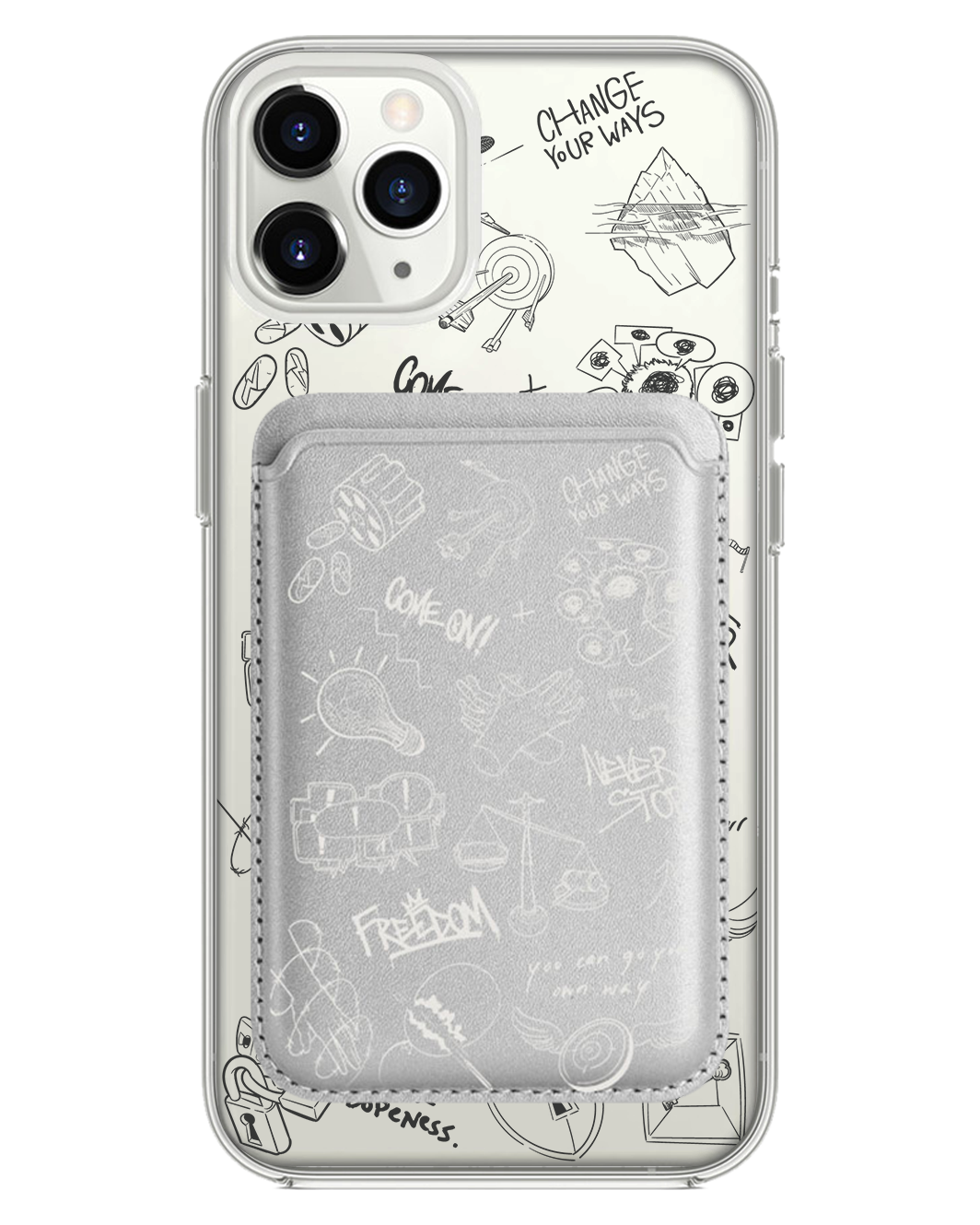iPhone Magnetic Wallet Case - Freedom