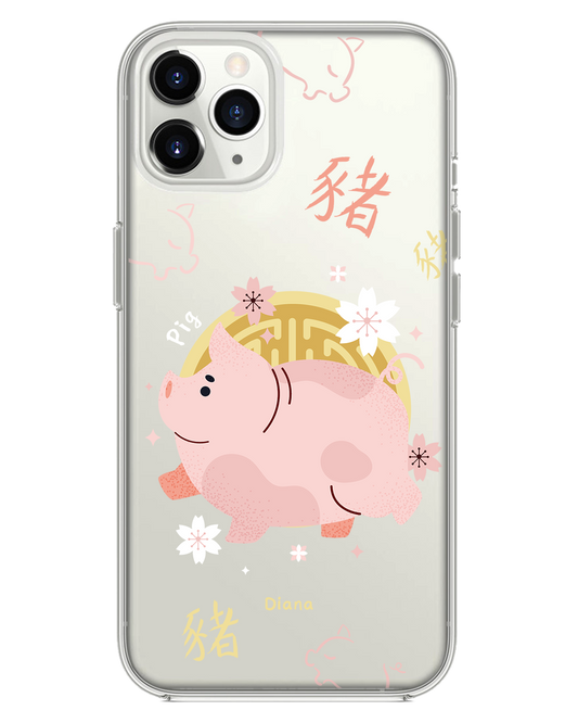 iPhone Rearguard Hybrid - หมู (นักษัตรจีน / ชิโอ)