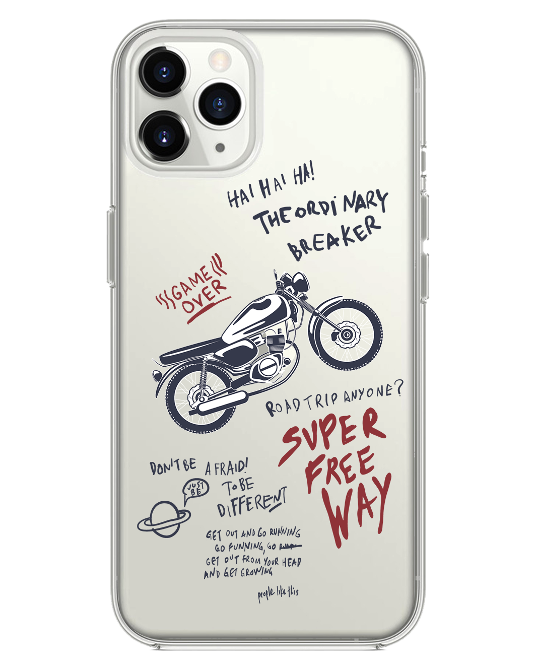 iPhone Rearguard Hybrid - เบรกเกอร์ธรรมดา