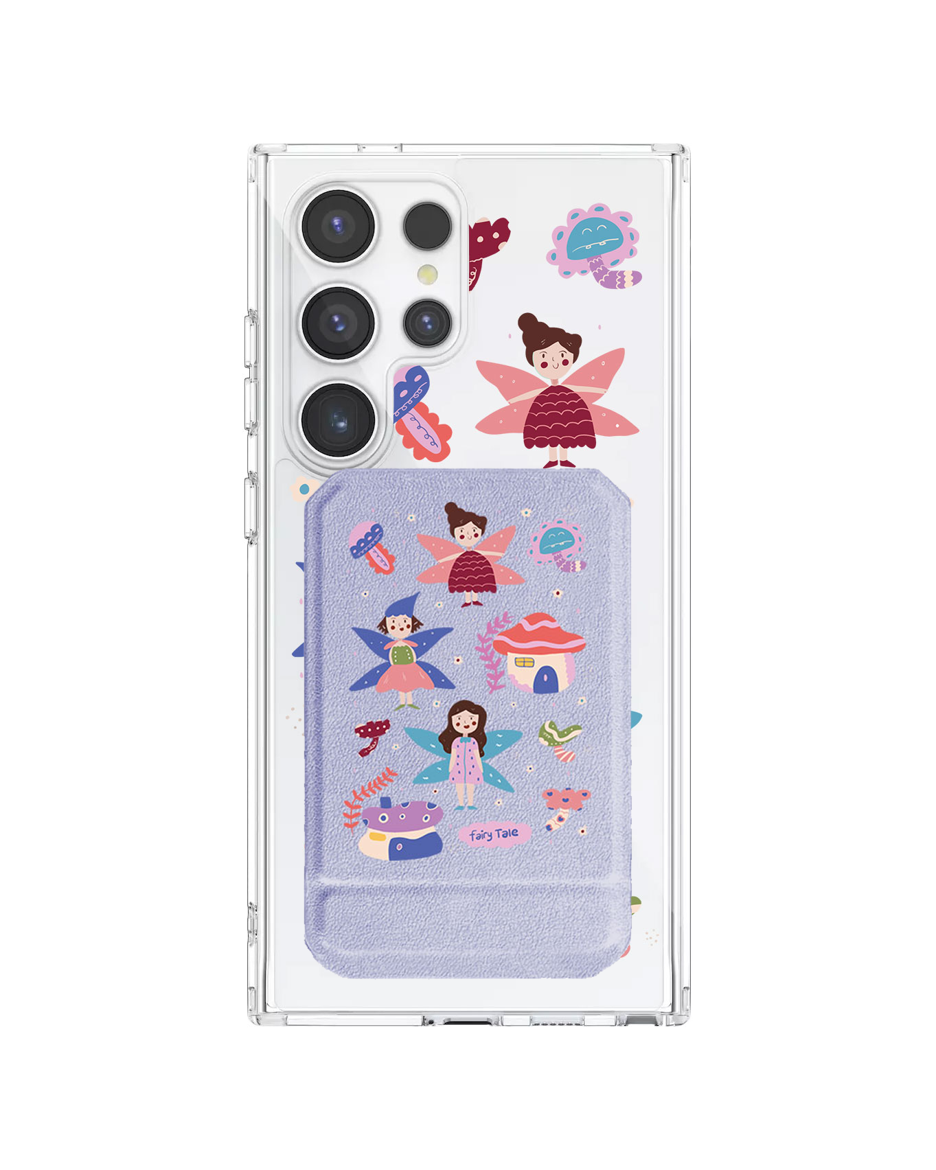 Android Magnetic Multifold Wallet - Fairytale