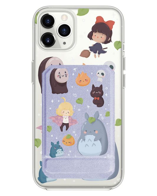 iPhone Magnetic Multifold Wallet - Ghibli