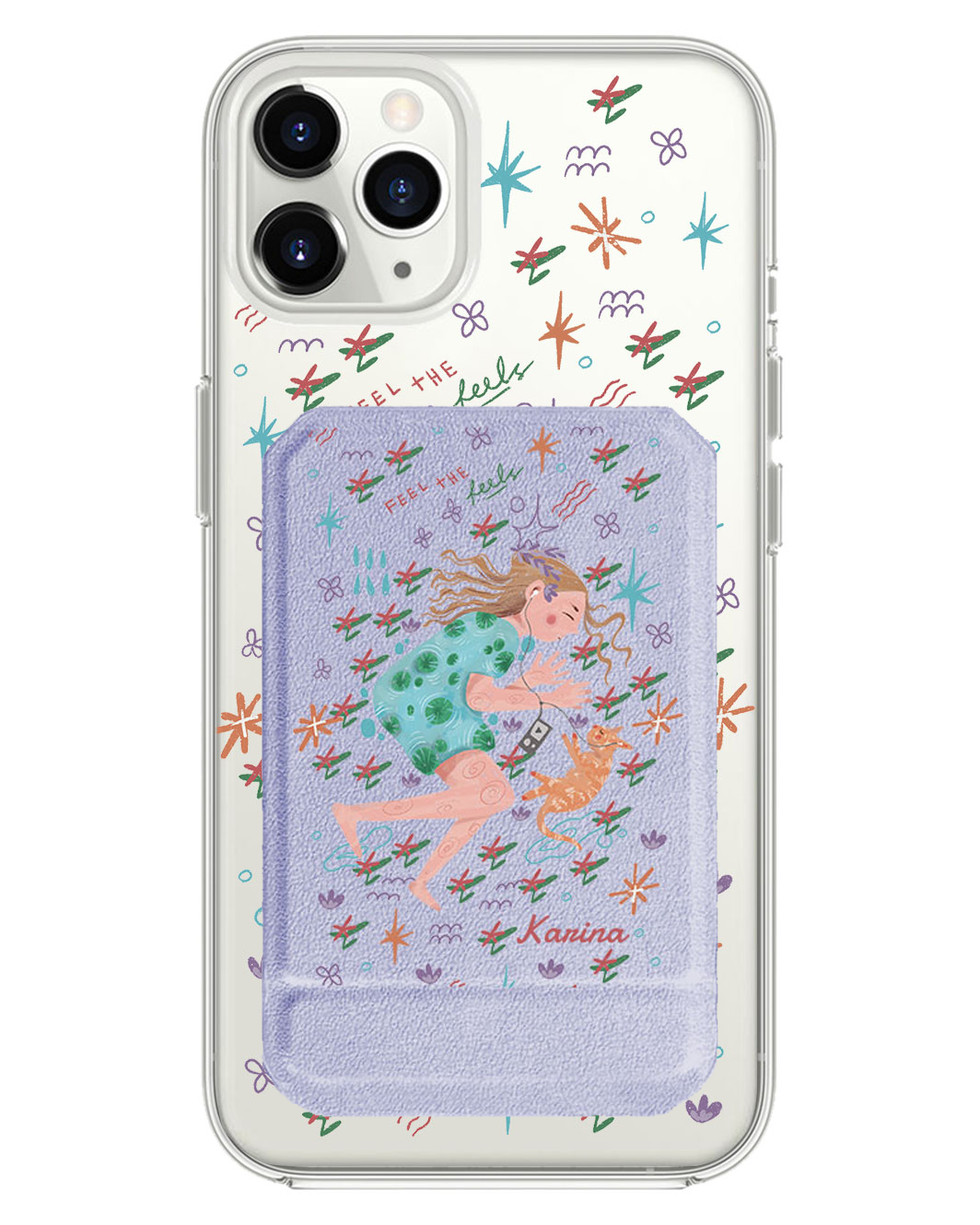 iPhone Magnetic Multifold Wallet - Feel the Feels