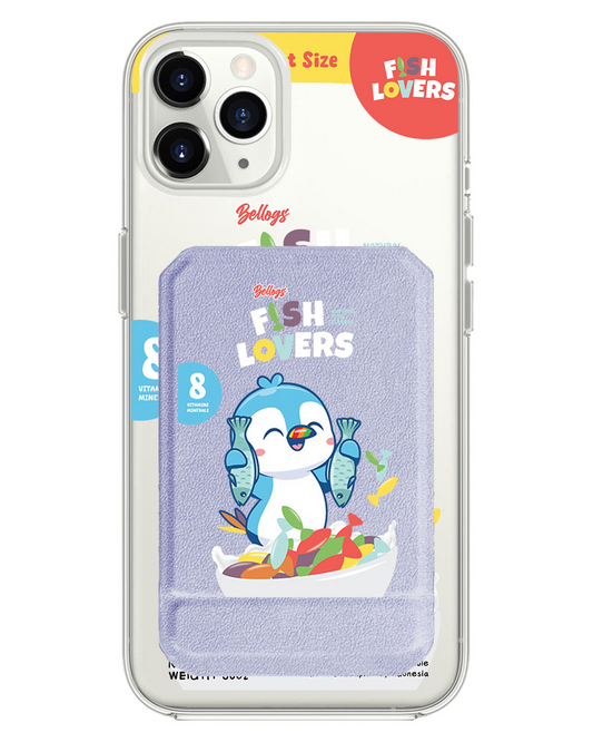 iPhone Magnetic Multifold Wallet - Fish Lovers