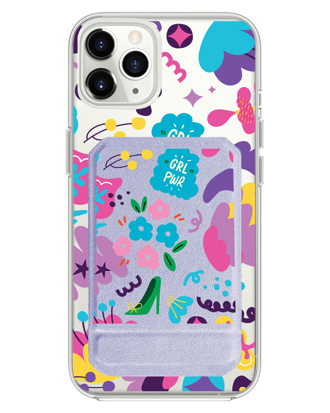 iPhone Magnetic Multifold Wallet - Girl Power 1.0