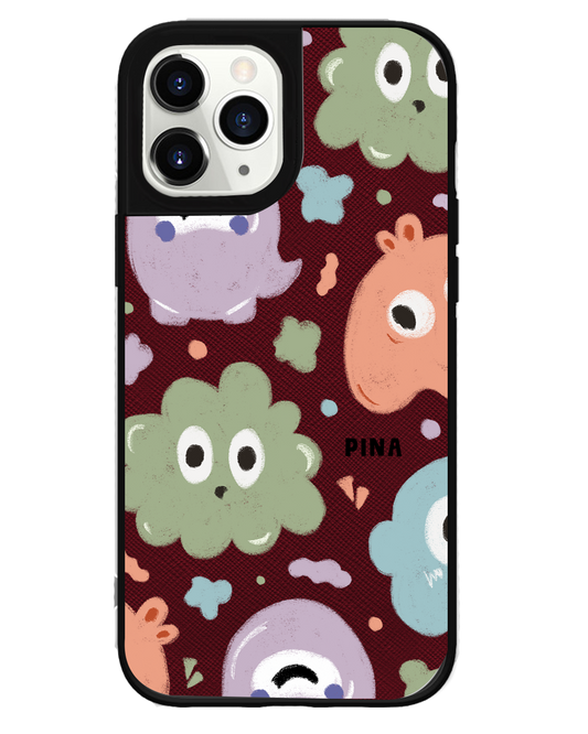 เคสหนัง iPhone - มอนสเตอร์สุดน่ารัก 2.0
