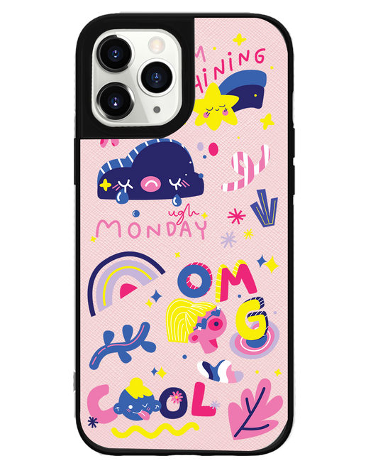 ปลอกหนังสำหรับ iPhone - Monday My Day