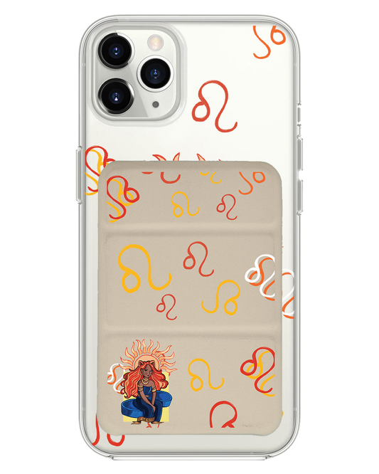 เคสแบบพับสามทบแม่เหล็กสำหรับ iPhone - ลีโอ