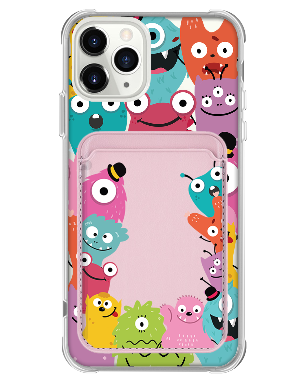 iPhone Magnetic Wallet Case - Little Monster