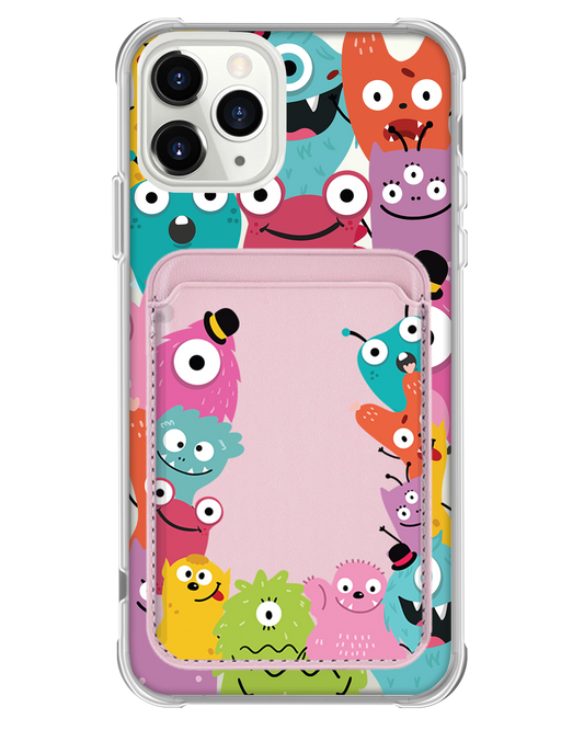 iPhone Magnetic Wallet Case - Little Monster