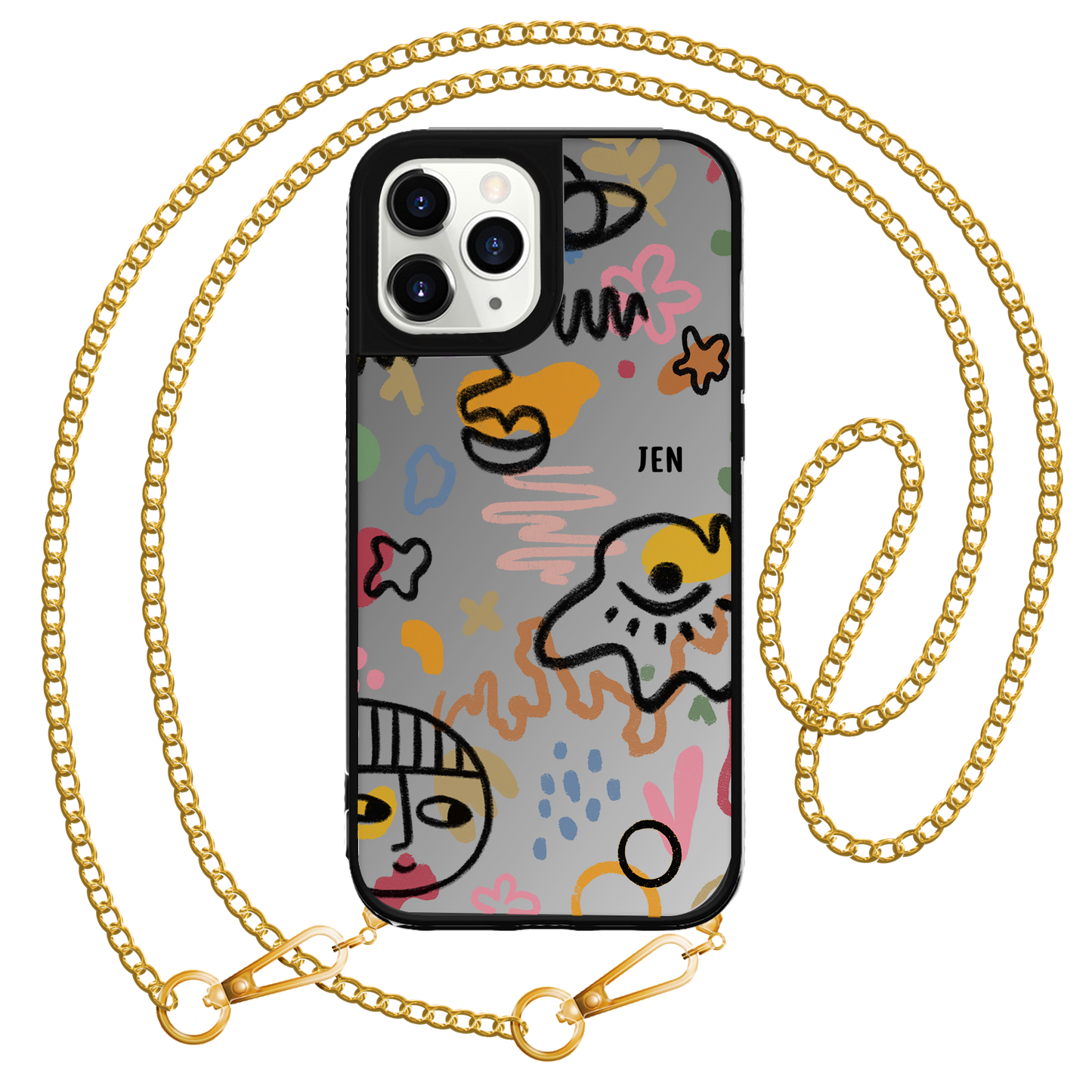 iPhone Mirror Grip - แอ็บสแตร็กต์ 3.0