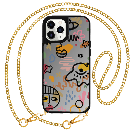 iPhone Mirror Grip - แอ็บสแตร็กต์ 3.0