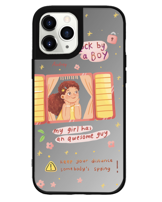iPhone Mirror Grip - Crush Girl (เคสคู่รัก)