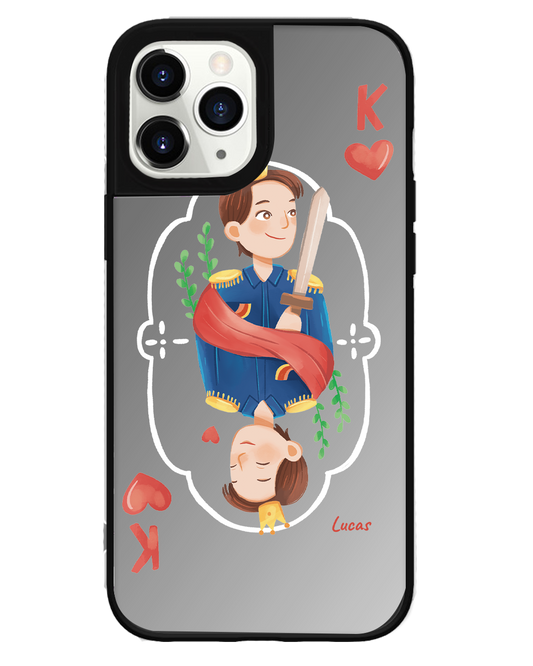 iPhone Mirror Grip - King (เคสคู่)