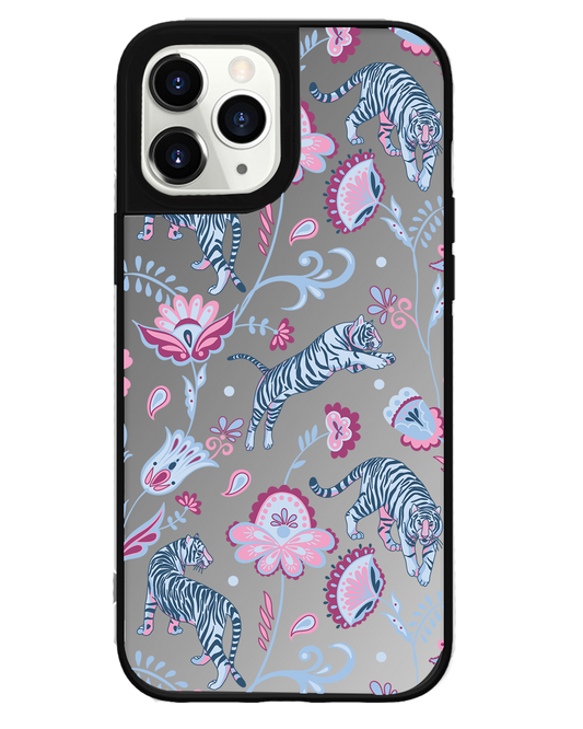 ที่จับกระจกสำหรับ iPhone - Tiger &amp; Floral 3.0