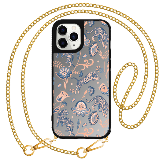 ที่จับกระจกสำหรับ iPhone - Tiger &amp; Floral 5.0