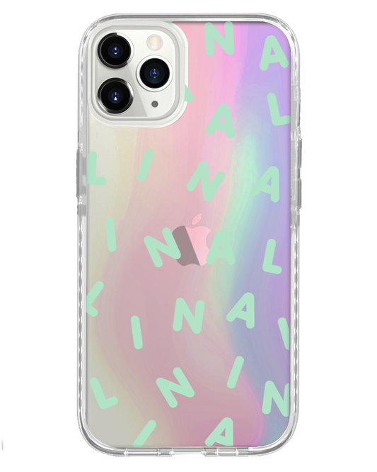 واقي خلفي لهاتف iPhone Holo - Monogram 2.0 Tosca