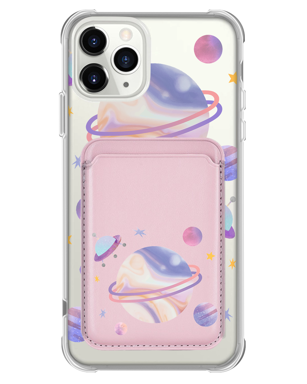 iPhone Magnetic Wallet Case - My Universe