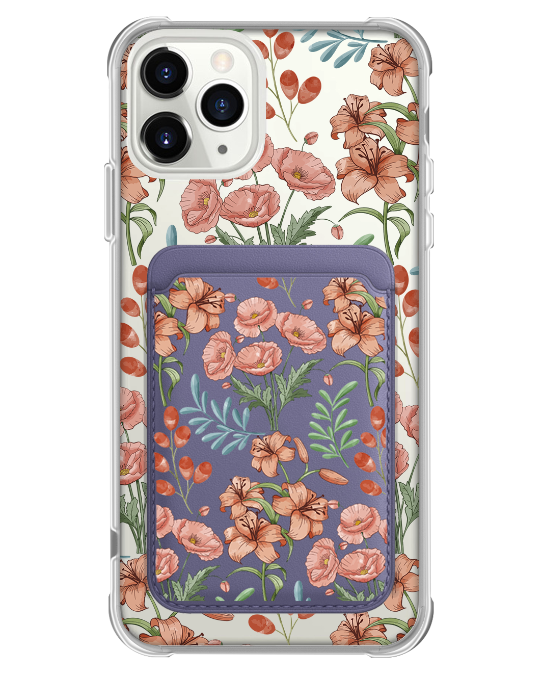 iPhone Magnetic Wallet Case - Nora